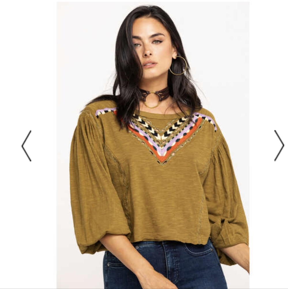 Free People Women's Hand Me Down Top size small